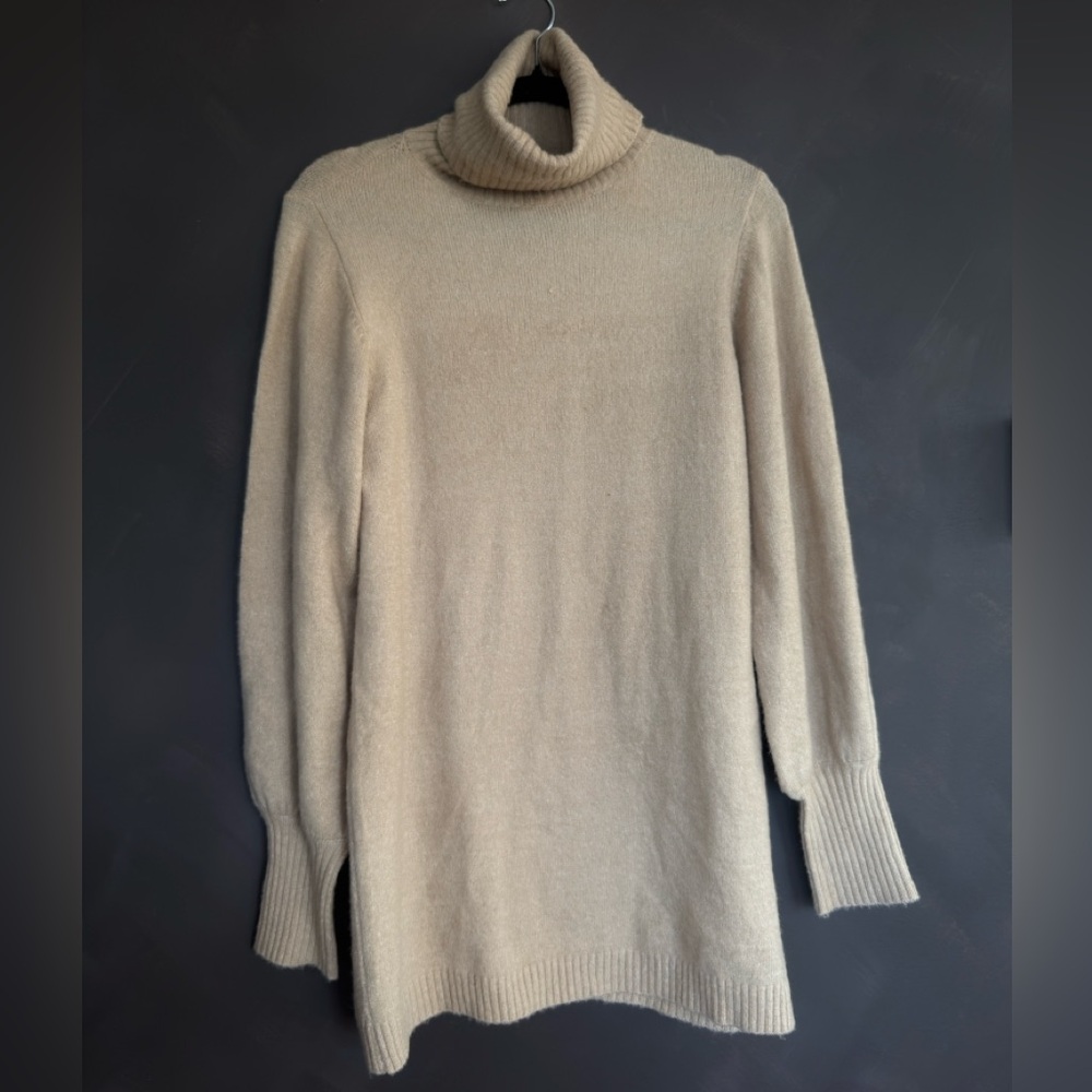 Princess Polly Tan Turtleneck Dress